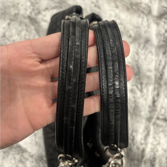 Dior Vintage 2007 Black Cannage Soft East/ West Lady Dior - Picture 15 of 16